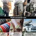 TECEUM Paracord Rope 750 lb 1000ft / 200ft / 120ft / 100ft / 50ft String Parachute Cord for Camping, Survival, Outdoor Gear 35+ Colors Nylon Utility Rope Tactical Survival & Camping Kit