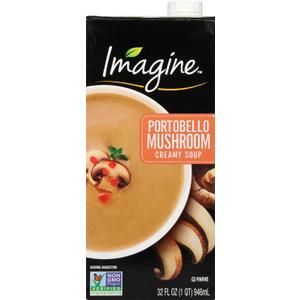 Imagine Creamy Portobello Mushroom Soup 32 oz (32 Fl Oz (Pack of 1)), Best Before 31 December 2025 Imagine Creamy Portobello Mushroom Soup 32 oz (32 Fl Oz (Pack of 1)), Best Before 31 December 2025