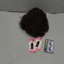 High Puff Afro Ponytail Drawstring Short Afro Kinky Curly Pony Tail Clip in on Synthetic Curly Hair Bun Made of Kanekalon Fiber Puff Ponytail Wrap Updo Hair Extensions with Clips (Dark Brown #2)