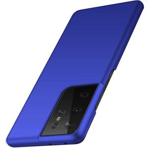 Phone Case for Samsung S21 Ultra 5G Slim Protective Samsung Galaxy S21 Ultra Case [Matte Finish] [Guard from Scratch/Slip/Shock/Fingerprint] [Ultra Slim] PC Hard Cover for Samsung S21 Ultra(Blue)
