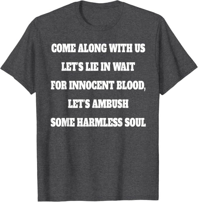 COME ALONG WITH US Working Man Pro 1:11 Quote T-Shirt (Gray, XL)
