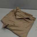 No. 918 Martine Microfiber Semi-Sheer Rod Pocket Kitchen Curtain Valance and Tiers Set, 54" x 45", Taupe