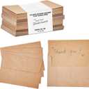 Greeting Cards with Envelopes 5x7 Blank Kraft  48 Pack Premium 5x7 Cardstock for Invitations, Thank You Notes & DIY Card Making  Blank Greeting Cards and Envelopes for Weddings, Birthdays & Events