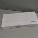 Wireless Keyboard and Mouse Combo, Full-Sized Wireless Keyboard and Adjustable DPI Mouse, 2.4GHz USB Receiver, Silent Keyboard and Mouse for PC, Windows, MAC, Desktop, Laptop (Avocado Green)