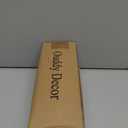 Ouddy Decor Eucalyptus Garland 6.56 Ft Lush Silver Dollar Leaves Boxwood with White Buds Artificial Faux Greenery Vines for Baby Shower Wedding Party Table Runner Room Home Mantle Decor (1 Pack)