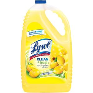Lysol Clean & Fresh Multi-Surface Cleaner, Lemon & Sunflower, 144oz