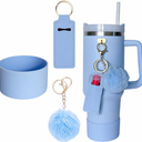 BWELL Water Bottle Accessories Set, Blue
