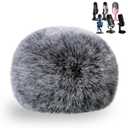 ZealSound Blue Yeti Pop Filter for Blue Yeti Microphone,Mic Foam Cover with Furry Windscreen Muff windshield for ZealSound K66/Yeti/Yeti X/Yeti Nano/Blue Yeti Pro/AM8/SoloCast and More USB Mics