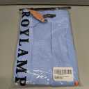 ROYLAMP Women's Summer 2 Piece Outfits Sleeveless Square Neck Tops Wide Leg Pants set Jumpsuit with Pockets (Blue, S)