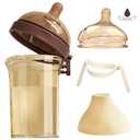 PPSU Baby Bottle, Bottles for Breastfed Babies, Flip-top Anti-Colic Baby Bottles 8oz/240mL 0-3 Months