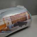 Pregnancy Pillows for Sleeping, Upgraded Memory Foam Maternity Pillow, Pregnancy Wedge Pillow for Pregnant Women with Cooling Removable, Washable Cover, Support for Belly,Back (Blue)