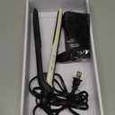 Remington Pearl Pro Ceramic Flat Iron Hair Straightener, 1-inch Floating Plates, Fast 30 Second Heat up, Black & White