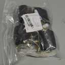 Metal Stem Heavy Duty Bed Frame Wheels Casters Rollers with Socket Sleeve Insters, Set of 4 Locking