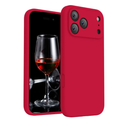 FireNova Magnetic for iPhone 17 Pro Case, Compatible with MagSafe, [Integrated Silicone Camera Control Button] [Camera Protection] Anti-Scratch Microfiber Lining Phone Case, 6.3", Deep Red