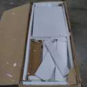 VEVOR Closet System with 3 Drawers, Adjustable Height Wooden Closet Organizers, Modern Walk-in Wardrobe Organization with 4 Retractable Clothes Hanger Rods, Freestanding Garment Rack Storage, White