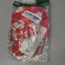 Carkno Little Girls Costume Dress with 4inch Hawaiian Red Flower Hair Clip Toddler Red Leaf Dress Halloween Cosplay Outfit