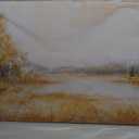 KUPTEU Canvas Wall Art Decor Large Wall Art Pictures for Living Room Coastal Landscape Wall Art Prints Art Work for Wall Decorations Artwork for Walls Bedroom Home Aesthetic Art Decor 24" X 48"