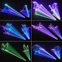 Animation Laser Light DJ Light, WorldLite Stage Party Lazer 3D RGB Full Color with DMX512, Music Sound & Remote, Great for Club Party Disco Lights Bar Wedding DJ Stage Lighting