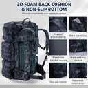 Goture Fishing Backpack with Cooler, 72L 600D Tackle Backpack Included 4 3700 Tackle Boxes, Dry & Wet Split Compartment, Large Fishing Tackle Bag with Rod Holders,Rain Cover for Travel Camping Hiking