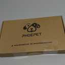 PHOEPET No Pull Dog Harnesses for Small Dogs Reflective Adjustable Front Clip Vest with Handle 2 Metal Rings 3 Buckles [Easy to Put on & Take Off](S, Pink)