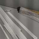 VISWIN Upgraded 63" Wooden Easel Stand for Sign, Tripod Easel for Wedding Sign Stand, Welcome Board, Poster, Picture, Canvas Art Easel Floor with Tray for Display & Painting - White (1 PCS, White)