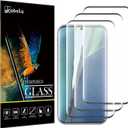 [3 Pack Screen Protector for Motorola Moto Edge 40 Pro(5G) HD Tempered Glass Protective Film 9H Hardness Case Friendly Easy Installation Anti Scratch Bubble Free, Black