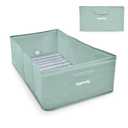 Ingenuity Tuckaway Toddler Folding Tub, Converts Shower to Tub, Folds to Store, Easy to Clean, No Assembly Required, Portable Baby Bathtub for Travel, 12M5Y, Green