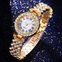 Women Diamond Watchs Luxury Fashion Ladies Bangle Bracelet Set Wrist Watch Female Dress Watch