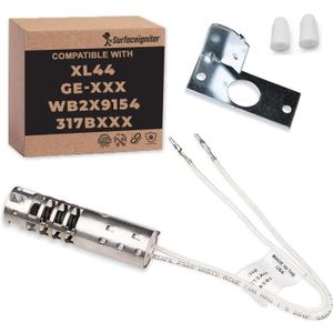 Compatible with XL44, 317XXX, WB2X9154 GE Appliances  Versatile Broiler OEM Oven Igniter, Gas Range Stove & Gas Wall Oven - High Performance Range Parts & Accessories Replacement for Home Improvement