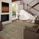 Washable Area Rugs for Living Room: 9x12 Bedroom Rug Boho Vintage Rugs Stain Resistant Non Slip Low Pile Lightweight Soft Carpets for Dining Room Kitchen Nursery Kids Room Farmhouse Living Room