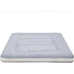 Dr.Futon Japanese Floor Futon Mattress Extra Thick Folding Roll Up Bed Topper Mat for Guest,Lounger and Tavel, Full