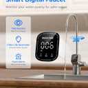 Waterdrop G3P800 Reverse Osmosis System, 800 GPD Fast Flow, NSF/ANSI 42 & 53 & 58 & 372 Certified, 3:1 Pure to Drain, Tankless Under Sink RO Water Filter System, LED Purifier, Smart Faucet