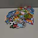 NICEVINYL Embroidered Iron-on Patches Applique: 72Pcs Random Assorted Decorative Patches Iron on/Sew on for Clothing Accessories (Colorful)