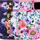 Dog Diapers Female - Reusable Diapers for Doggie in Heat - Highly Absorbent Female Dog Diapers for Pet Incontinence(Pack of 5), Flowers,XL