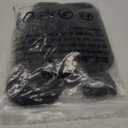 ANOGOL Hair Cap+32Inch/80cm Long Straight Black Wig Cosplay Synthetic Wig Long Black Wig with Bangs Peluca Negra Cosplay Wig for Halloween Anime Hair for Women Costume Party