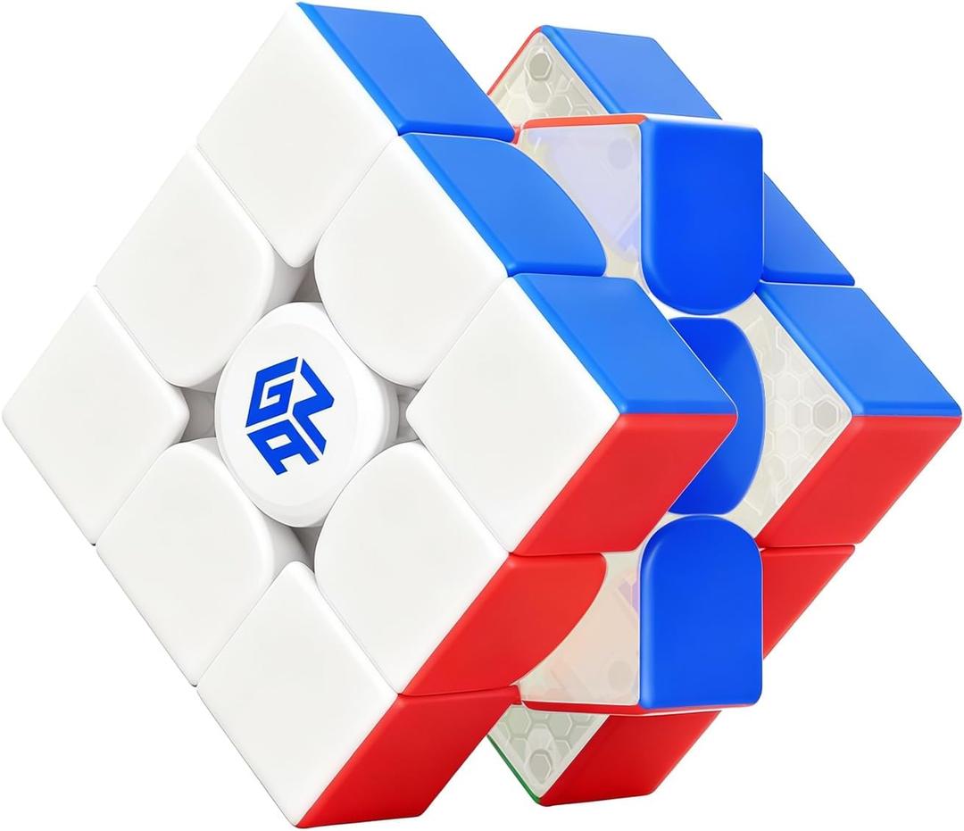 GAN 16 Maglev Speed Cube 3x3 Magnetic, 88 Magnets Omni-Directional Positioning, 62g Lightweight Professional Speedcube, Brain Teaser Puzzle Fidget Toy for Kids Adults, 2025 Flagship UV Version GAN16