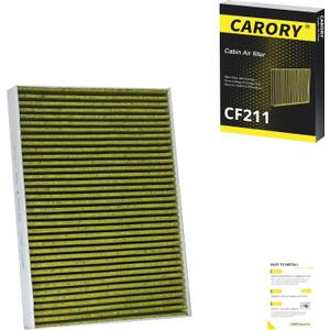 CARORY Cabin Air Filter w/Activated Carbon for Audi Q5 (2018-2025), A4 (2017-2023), RS5 (2018-2025), A5 (2018-2023), A6 (2023), Q7 (2017-2025), S4 (2018-2025), Porsche Cayenne, OE# 4M0-819-439, CF211