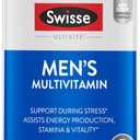 2 x Swisse Ultivite Mens Daily Multivitamins | 50 Vitamins, Antioxidants and Minerals + Adaptogens | Energy, Stress & Immune Support | Mens Vitamins | 120 Tablets, BBD APR2029