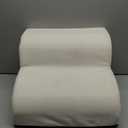 Dog Stairs & Steps for High Beds, 2 Steps High Density Foam Waterproof Dog Ramp for Small Dogs and Cats, Pet Stairs with Washable Cover for Bed, Couch, Sofa and Car, Beige (H: 11.8")