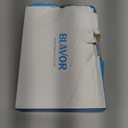 BLAVOR Solar Power Bank 20000mAh Built-in Cables, Wireless Charger for Apple Watch, 20W Fast Charging Battery Pack with USB C, Flashlight, Solar Charger for iPhone, iPad, iWatch, Samsung (Purple)