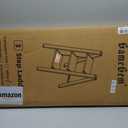 3 Step Ladder, Foldable Aluminum Step Stool with Anti-Slip Pedal