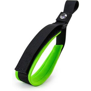 Dog Leash Wrist Safety Strap, Dog Leash Wrist Strap for Hands Free, Soft Comfortable Diving Fabric, Bright Green Color