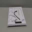 Cooling Station for PS5 with Dual Controller Charging Station, Stand for PS5 Slim Console, Headset Holder, 4 USB Hub & USB-C Port - All-in-One Accessories Organizer, White