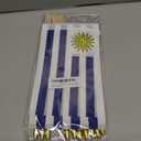 10 Pack Uruguay Flags -UY Handheld Flag- 5x8 in, Uruguayans Mini Flag. Suitable For Party Decorations, Store Displays, Bar Decorations And National Day Parades.