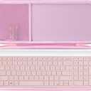 Hard Case Compatible with Logitech MK470 Slim Keyboard and Mouse Combo (Rose Case Only)