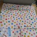Fuutreo 2 Pcs Classroom Construction Paper Storage,Multi-colored Dots