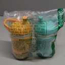 Tommee Tippee Insulated 9oz Sporty Spout Toddler Water Bottle, No Spill, Sippy Cups for Toddlers 1-3, Two-Piece Valve Helps Stop Spills, Light Blue & Orange, BPA Free, Pack of 2