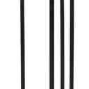 Mind Reader Fireplace Tool Set, Poker, Ash Brush, Shovel Scoop, Stand, Wrought Iron and Steel, 6.25"L x 6.25"W x 30"H, Black