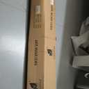 SUNCREAT 2 Person Hammock with Hardwood Spreader Bar, Outdoor Rope Hammock with Polyester Pad, 475 lbs Capacity, Blue Stripes