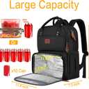 MATEIN Work Backpack for Women, Insulated Cooler Backpacks with Lunch Box, 15.6 Inch Laptop Backpack with Lunch Compartment Reusable Water Resistant Food Bag for College Camping Picnics Womens Gifts